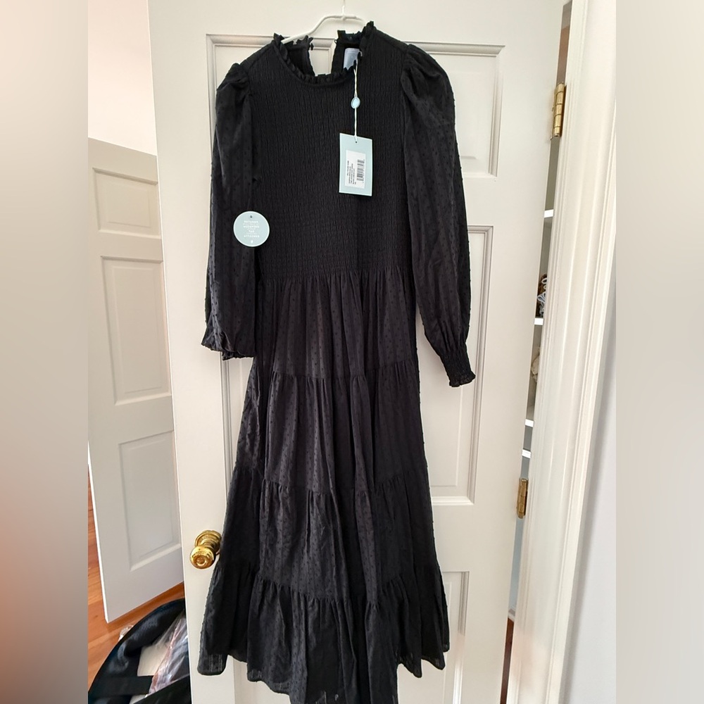 Hill House Home Viviana Black Dress